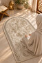 Duru Jute Straw Rope & Plush Prayer Mat with Non-Slip Base, Soft Textured Handmade Decorative Prayer Mat - 2