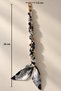 Patterned Scarf Chain Bag Accessory - 4