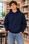 Ekek Children's Hooded Oversize Sweatshirt with Kangaroo Pocket