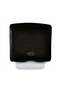 Mini C-Fold Dispenser Paper Towel Holder for Washrooms Black