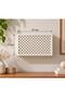 Wall Mountable Decorative Modem-Wifi and Insurance Storage Box 25X35 cm Depth 11 cm - 2