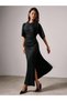 Rochie maxi, negru - 5