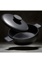 Cast Pro Cast Iron Pot 28 Cm-Black - 3