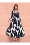 Rochie maxi, mix culori - 5