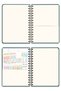 2027 Year A5 Linen Agenda Spiral Bound 15X21 cm - 12 Months Dark Green - 7