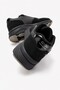 Star Stone Laced Leather Sports Shoes; Black - 5