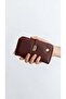 Women's Magnetic Closure Wallet with Phone Compartment
