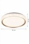 Lucento Gold 120 Watt Plafonyer Led Avize - 6