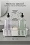 2 Pieces Stainless Plastic Kitchen Bathroom Organizer |   Liquid Soap Dishwashing Detergent |   Shampoo Shower Gel Organizer - 6