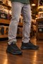 Fy-9404 Black Men's Casual Sneaker Daily Comfortable Sports Shoes