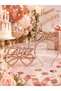 Birthday Queen Crown and Heart Glasses Set of 2 Rose Gold Mica – Birthday Queen Crown Party Glasses Photo Shoot Celebration Accessory
