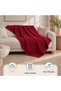 100% Cotton 150X200 cm Waffle Patterned, Pique Bed & Sofa Cover - 5