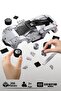 Lotus Evija Licensed Race Car with 308 Pieces Blocks 1:20 Scale 2.4Ghz Remote Control - Bluetooth Controlled Via Mobile App Bpa-Free Quality Abs Plastic Technical Building Blocks Toy Set - 3