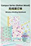 S30-Kokuyo Flowers A5 Notebook Color: Purple - 2