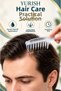 Hair Scalp Serum and Oil Application Comb with Massage Head and Transparent Container - 2