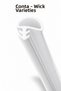 Wooden Door Weatherstrip White Sound, Heat, and Light Reduction Insulation Seal with Side Tabs 50 Meters - 6