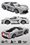 Lotus Evija Licensed Race Car with 308 Pieces Blocks 1:20 Scale 2.4Ghz Remote Control - Bluetooth Controlled Via Mobile App Bpa-Free Quality Abs Plastic Technical Building Blocks Toy Set - 2