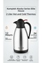 Kamptek Alaska Series Elite House Double Wall Vacuum Insulated Stainless Steel Thermos Jug - 2 Liter Hot/Cold Preservation