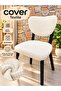 Elma Chair Cover Chaır Cover with Chickpea Pattern