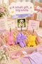 Pufi 3-Piece Desktop Note Holder Set |   Gift Note Holder with Metal Clip and Rabbit, Dog, and Teddy Bear Figures - 6