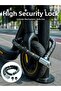 Durable Motorcycle and Bicycle Security Lock with Transparent Pvc Coating -