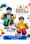 Roblox Concept 1 Year Old Balloon Set 5 Pieces Roblox Game Gamer Theme Roblox Avatar Birthday Party Balloon Set - 6