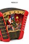 New Year's Snow Globe Accordion Model 20 cm - 3