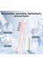 3 Pieces Hair Care Oil Application Comb – Ergonomic Handle Serum Comb with Refillable Transparent Container Scalp Massager Oil Applicator - 6
