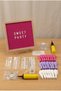 Sweet Themed Birthday Decoration Classic Set Pink Felt Letter Board with Stand and Pump Balloon Chain - 2