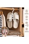 2-Piece Slipper Hanger – for Wardrobe, Closet, and Behind the Door - 4