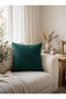 Throw Pillow & Throw Pillow Cover - Decorative Velvet Throw Pillow Cover - 2