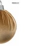 Christmas Tree Ball Velvet Champagne Ball 20 cm - 2