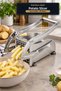 Potato Slicer Machine Manual Stainless Steel Top Handle Finger Potato Cutter