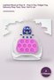 3 Pieces of Light-Up Musical Pop-It – Pop It Toy, Fidget Toy, Sensory Play Tool Size 14X13 cm