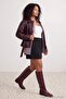 Black Short Knitted Plus Size Shorts Skirt Tbbaw26Az00038 - 2