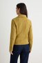 Oil Green More Sustainable Hair Weave Detailed Polo Collar Knitwear Sweater Twoaw27Kz00246 - 4