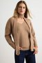 Mink Soft Textured Knitted Sweater Twoaw27Kz00238