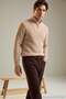 Stone Regular Half Turtleneck Plain Knitwear Sweater Tmnaw22Kz0347