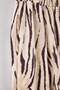 Beige Zebra Patterned Barrel Knitted Sweatpants Twoaw27Ea00033 - 2