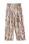 Beige Zebra Patterned Barrel Knitted Sweatpants Twoaw27Ea00033 - 4