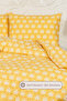 Riva Duvet Cover Set Single Fitted Sheet (160X220 cm) Yellow - 3