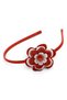 Buttoned Layered Flower Crown & Children's Crown