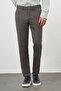 Men's Khaki Cotton Side Pocket Slim Fit Chino Trousers - 3