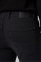 Men's Black Denim 5 Pocket Slim Fit Jean Jeans - 4