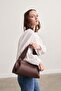 Duffle Basic Shoulder Bag Bitter Brown