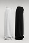 2 Pcs Tracksuit Set Jogger Elastic Hem Sweatpants - 3