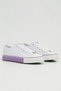 Women's White Lilac Unisex Sneaker Casual Sports Shoes - 5