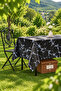 Pvc Fiber Tablecloth – Wipeable, Waterproof, Modern Pattern, for Kitchen and Dining Table - 5