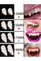 Vampire Teeth Extension Resin Denture Vampire Teeth A2 Real Natural Tooth Color 3 Gr Pro Thermo Granule