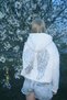 Sequin Embroidered Angel Wing Streetwear Hoodie / Y2K Back Detail Hoodie - 5